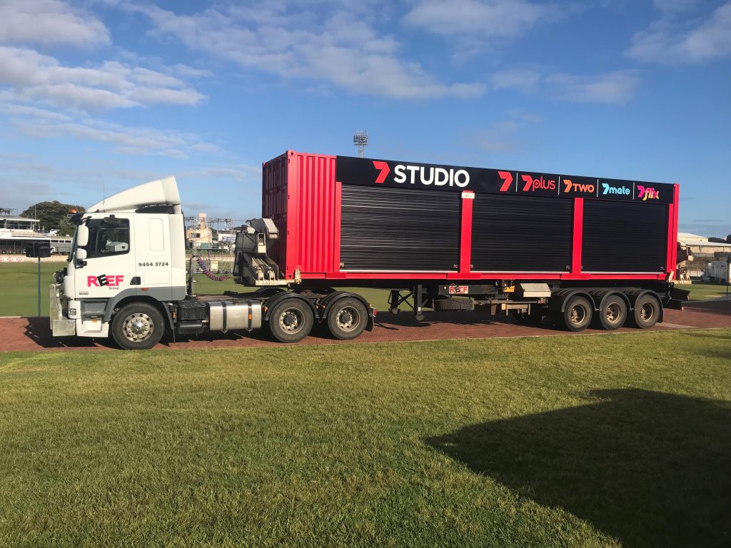 side loader transport perth