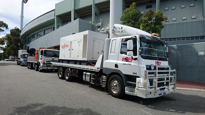 Image of our tilt trays at the convention centre